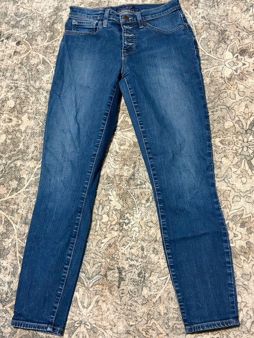 Lucky Brand Women's Medium Blue Skinny Jeans size 4
